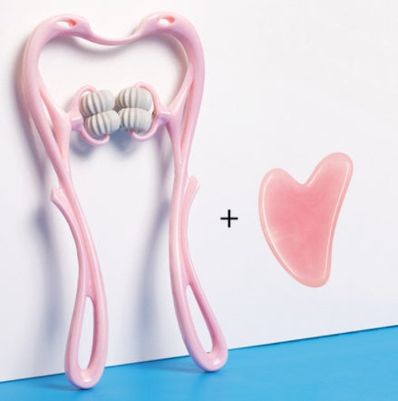 Wheel Manual Neck & Shoulder Massager – Deep Relief Roller Tool