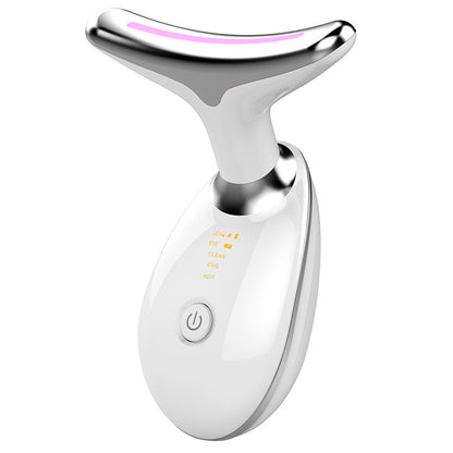 EMS Neck Lifting Massager – Thermal Tightening & Wrinkle Remover