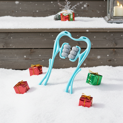 Wheel Manual Neck & Shoulder Massager – Deep Relief Roller Tool