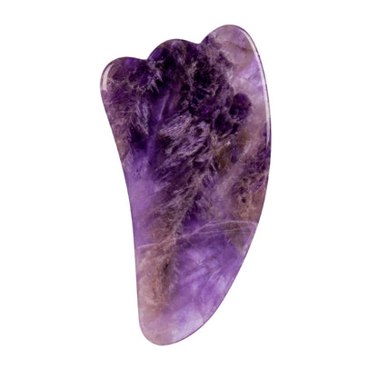 Amethyst Facial Roller & Heart Gua Sha Massager