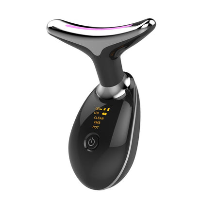 EMS Neck Lifting Massager – Thermal Tightening & Wrinkle Remover