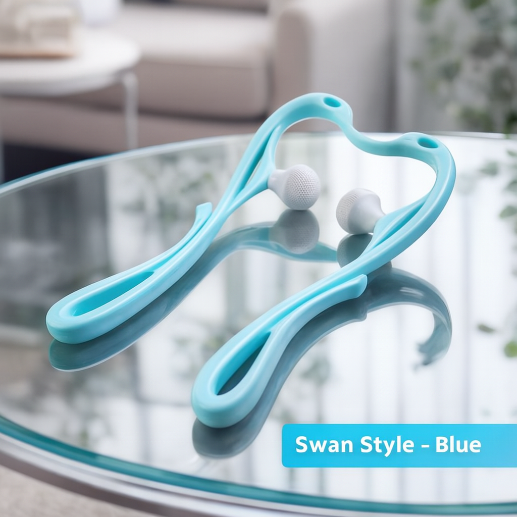 Wheel Manual Neck & Shoulder Massager – Deep Relief Roller Tool